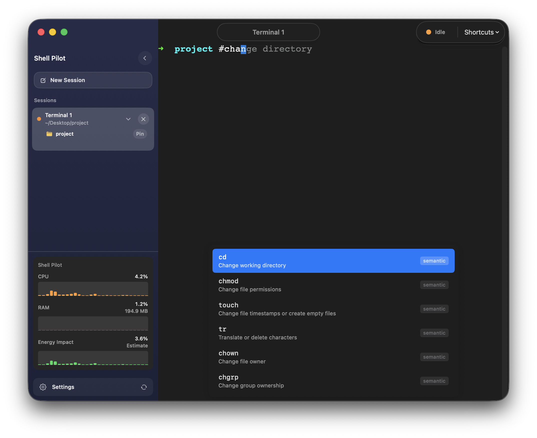 Plain Text Command Helper Demo